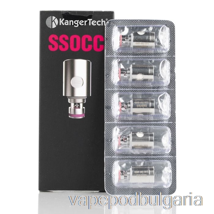 Vape Технически характеристики Kanger Ssocc резервни бобини 0.5ohm Ss бобини